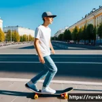 스케이트 생활 속 활용법 - **Prompt for Image 1 (Urban Navigation and Freedom):**
    "A vibrant wide shot of a young adult, ge...